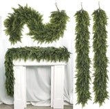 2-Pack 6FT Artificial Cedar Garlands