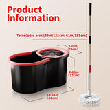 Spin Mop and Bucket Set with Wringer
