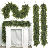 2-Pack Artificial Cedar Garland Set