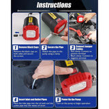 12V 80W Oil Extractor Transfer Pump