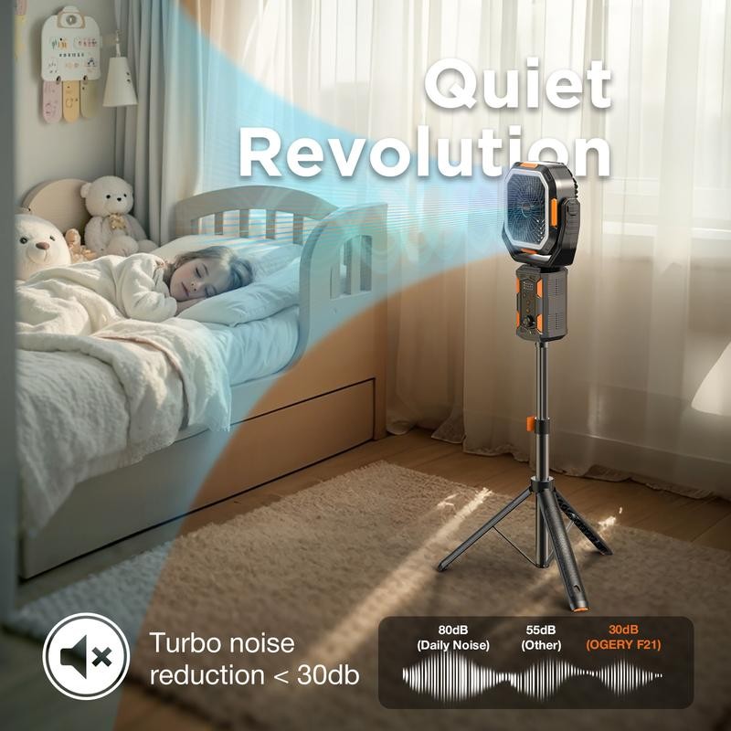 Camping Fan with Tripod