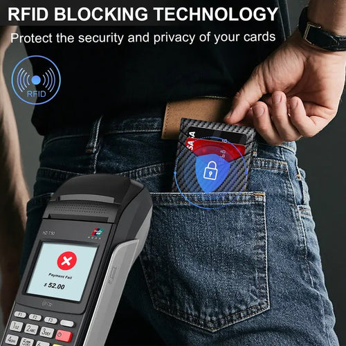 RFID Pop-Up Bifold Wallet