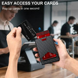 RFID Pop-Up Bifold Wallet