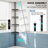 4-Tier Corner Shower Caddy