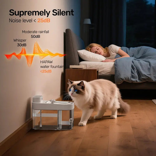 Filter-Free Smart Cat Water Fountain