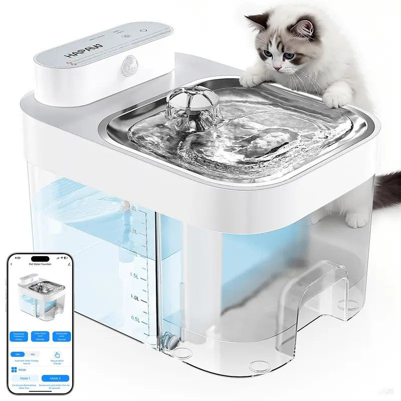 HAPAW Filter-Free Smart Cat Water Fountain