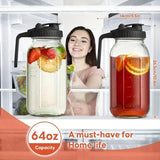 64oz Glass Water Jar Set