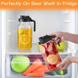 64oz Glass Water Jar Set