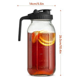 64oz Glass Water Jar Set