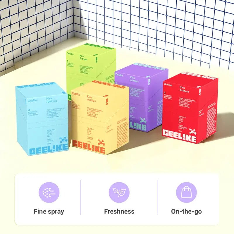 Oral Spray 4-Pack for Fresh Breath