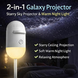 2-in-1 Galaxy Projector Night Light