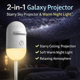 2-in-1 Galaxy Projector Night Light