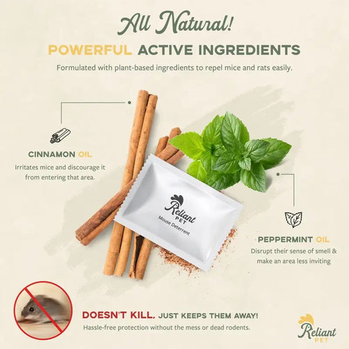 Reliant Pet Mouse Repellent Pouches (12-Pack)