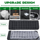 Heavy-Duty Folding Camping Cot with Mattress