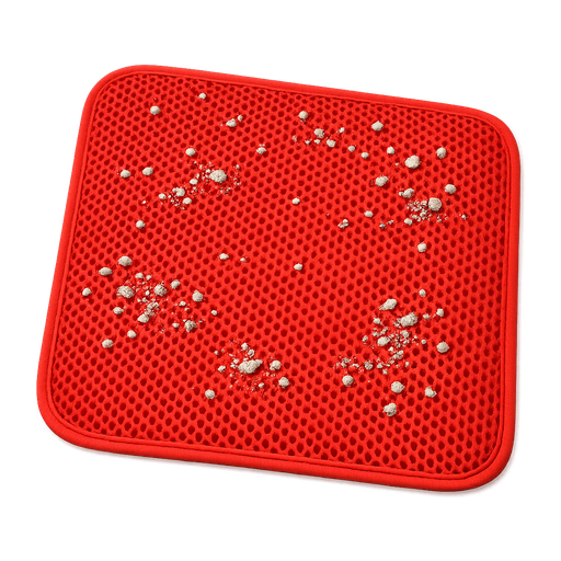 Litter tracking mat