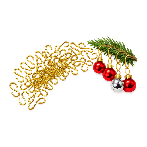 Mini ornament hooks