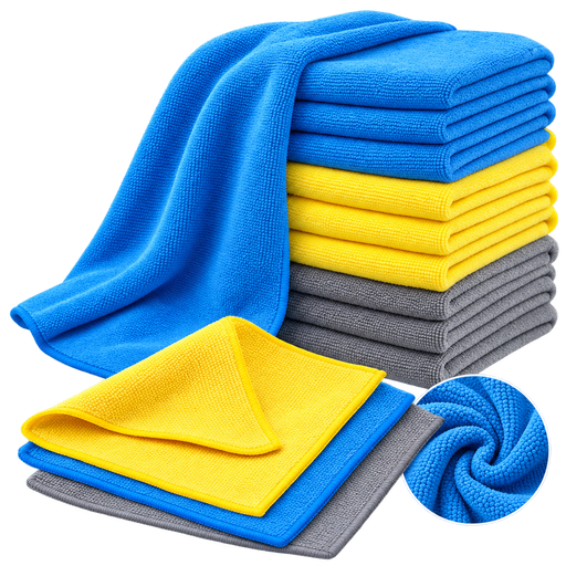 Microfiber cleaning cloths