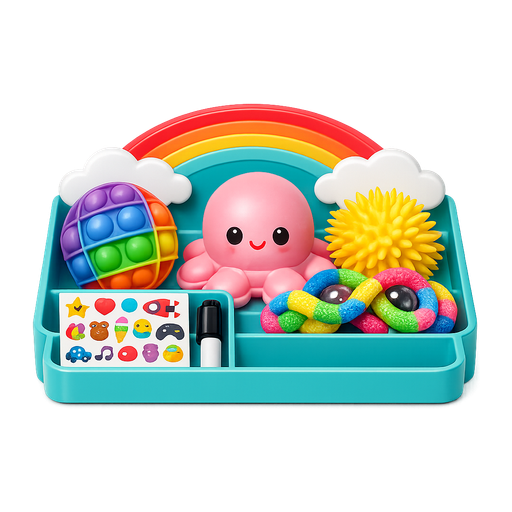 Mini desktop display tray
