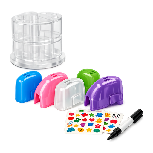 Silicone toothbrush hygiene caps