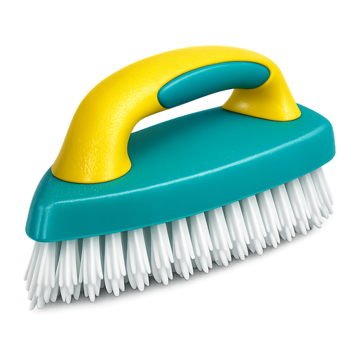 Silicone scrub grout brush