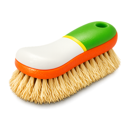 Vegetable scrub brush