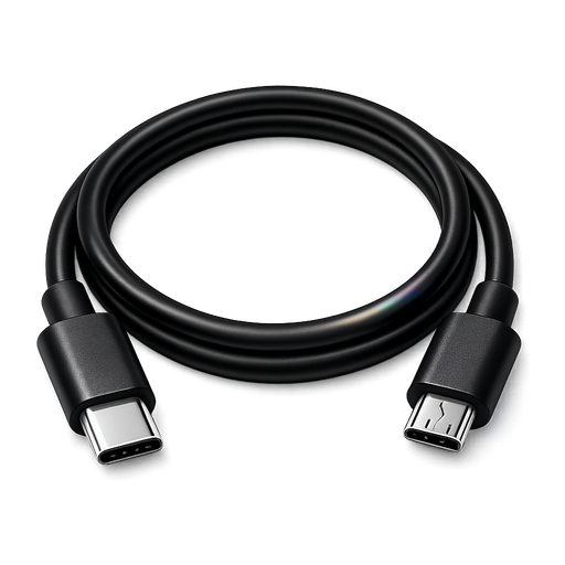 USB-C to micro-USB charging cable