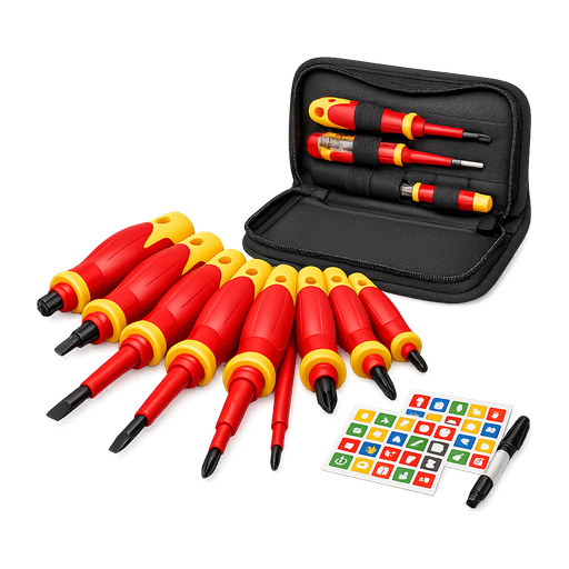 Insulated screwdriver set
