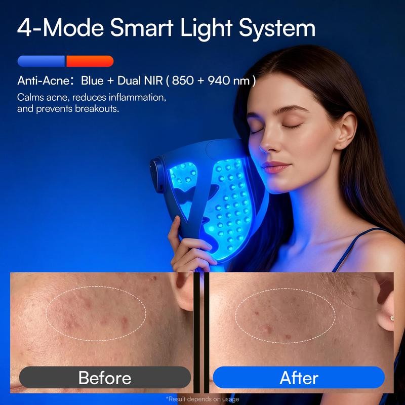 INIA GLOW Wireless NIR LED Face Mask