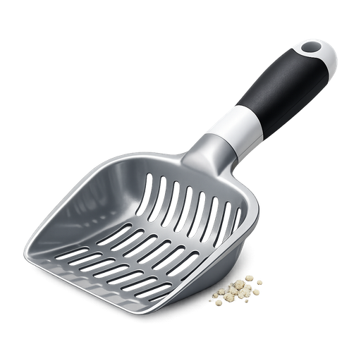 Cat litter scoop