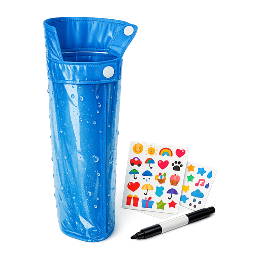 Umbrella drip cover sleeve