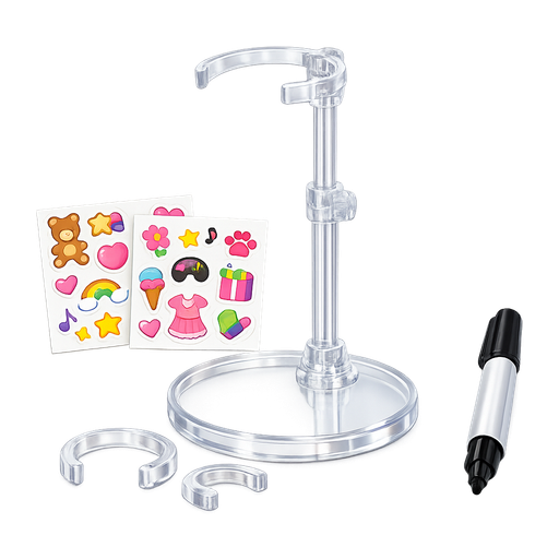 Mini clear display stand