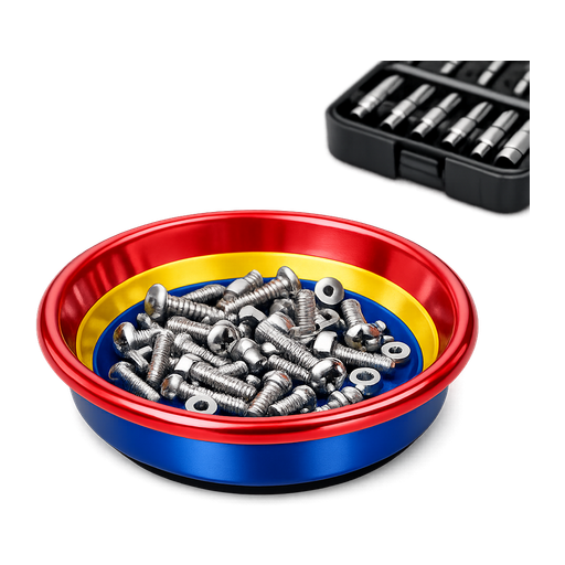 Magnetic parts tray