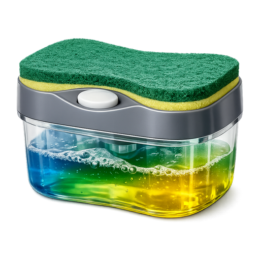 Soap dispensing sponge